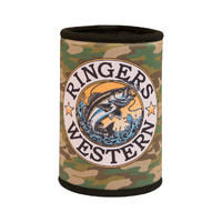 Ringers Western Buckin Barra Stubby Cooler (724063RW) Camo