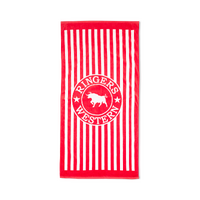 Ringers Western Ringers Stripe Towel (724050RW) Red