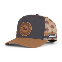 Ringers Western Aussie Rules Deep Fit Trucker Cap (724062RW) Charcoal/Clay OSFM