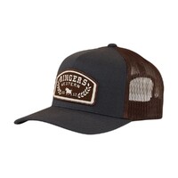 Ringers Western Wheatbelt Wool Trucker Cap (721009RW) Charcoal