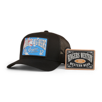 Ringers Western Switcheroo Trucker Cap (424042RW) Black OSFM