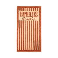 Ringers Western Oceanic Striped Cotton Towel (724051RW) Tan