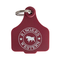 Ringers Western Cattle Tag (420124150) Burgundy