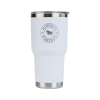 Ringers Western Yarra Powder Coated Insulated Tumbler (419237005) White
