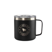 Ringers Western Brew Mug Powder Coated Insulated Tumbler (419237006) Black