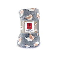 Thomas Cook Horse Snuggle Rug (TCP2908SNU) Grey/Blue/Tan