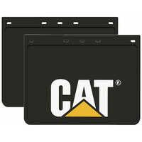 CAT Heavy Duty Mud Flaps (MDCATD) Black 45cm x 60cm  [SET OF 2]