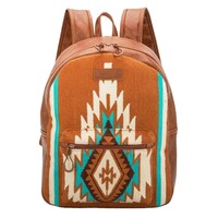 Wrangler Southwestern Maya Aztec Backpack (X5W2995BPK) Tan [SD]