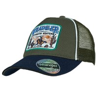 Wrangler Childrens Andy Trucker Cap (X5S3951CAP) Cypress/Navy OSFM [SD]