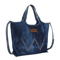 Wrangler Willa Tote Bag (X5S2908BAG) Dark Denim [SD]
